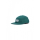 cappellino visiera piatta uomo bold label organic 5 panel hat ADVENTURINE GREEN