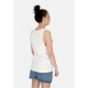 canotta uomo trace rib tank WHITE