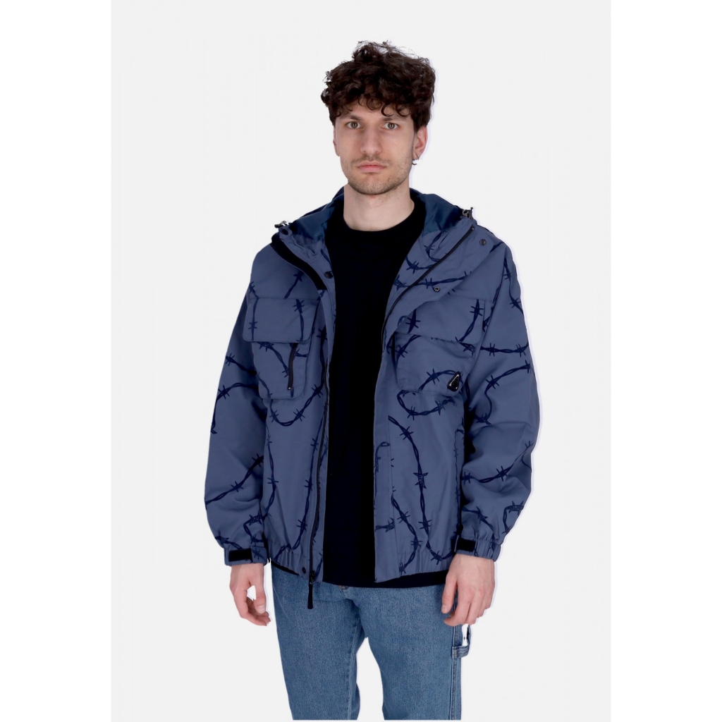 giubbotto uomo reservoir jacket OIL BLUE