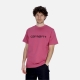 maglietta uomo script tee MAGENTA/BLACK