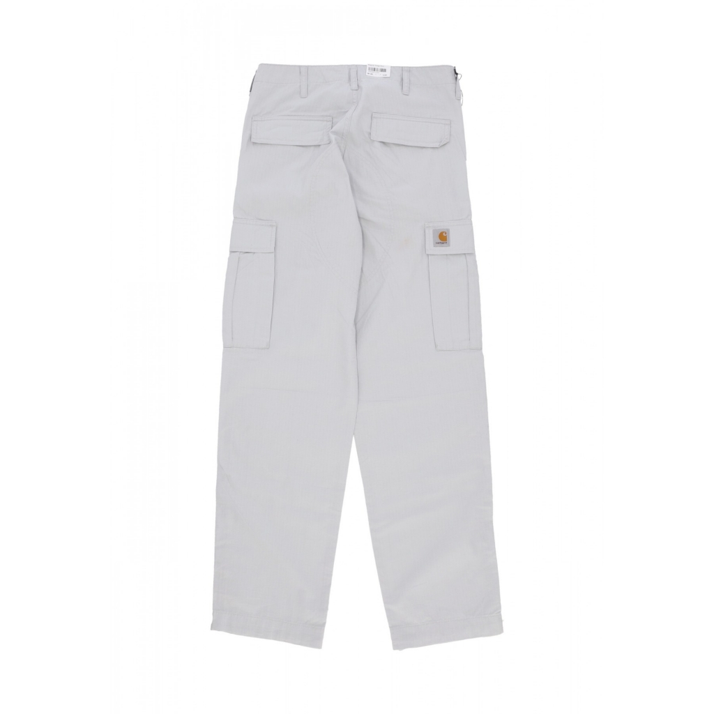 pantalone lungo uomo regular cargo pant SONIC SILVER RINSED