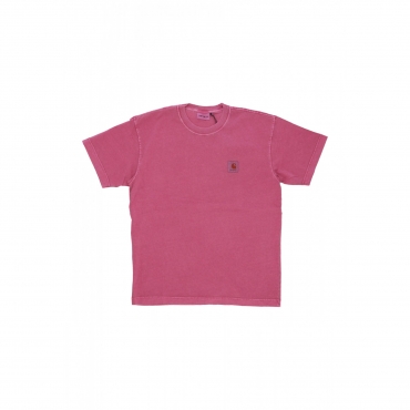 maglietta uomo nelson tee MAGENTA GARMENT DYED