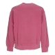 felpa leggera girocollo uomo nelson sweat MAGENTA GARMENT DYED