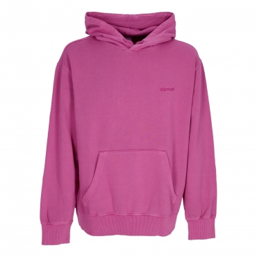 felpa leggera cappuccio uomo cornell 30 po hoodie DEEP ORCHID