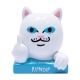 salvadanaio uomo ceramic coin bank WHITE