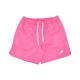 costume pantaloncino uomo club woven lined flow short PINKSICLE/WHITE