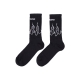 calza media uomo flames contour socks BLACK/WHITE