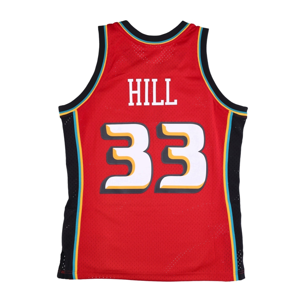 canotta basket uomo nba swingman jersey hardwood classics no 33 grant hill 1999-00 detpis ORIGINAL TEAM COLORS