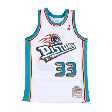 canotta basket uomo nba swingman jersey hardwood classics no 33 grant hill 1998-99 detpis ORIGINAL TEAM COLORS