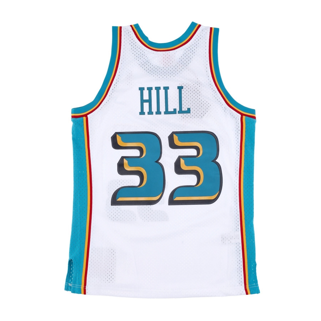 canotta basket uomo nba swingman jersey hardwood classics no 33 grant hill 1998-99 detpis ORIGINAL TEAM COLORS