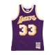 canotta basket uomo nba swingman jersey hardwood classics no 33 kareem abdul jabbar 1983-84 loslak ORIGINAL TEAM COLORS