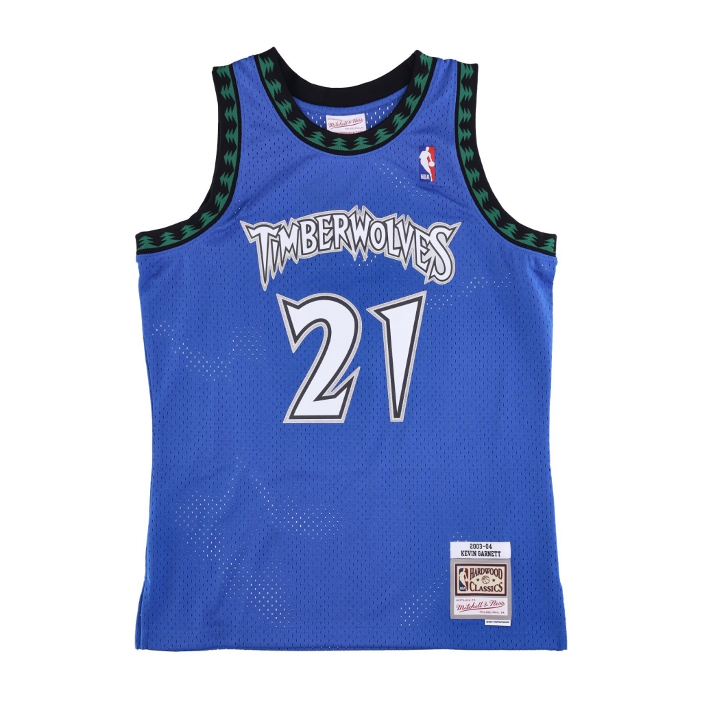 canotta basket uomo nba swingman jersey hardwood classics no 21 kevin garnett 2003-04 mintim ORIGINAL TEAM COLORS