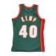 canotta basket uomo nba swingman jersey hardwood classics no 40 shawn kemp 1995-96 seasup ORIGINAL TEAM COLORS