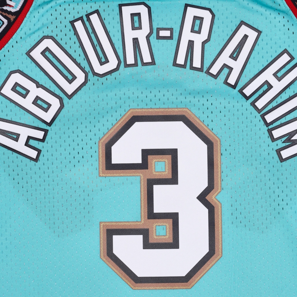 canotta basket uomo nba swingman jersey hardwood classics no 3 shareef abdur-rahim 1996-97 vangri ORIGINAL TEAM COLORS