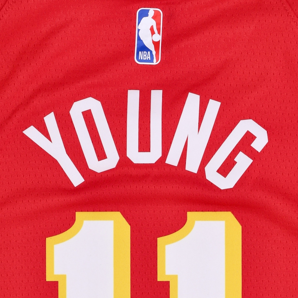 canotta basket ragazzo nba swingman icon no 11 young trae atlhaw ORIGINAL TEAM COLORS