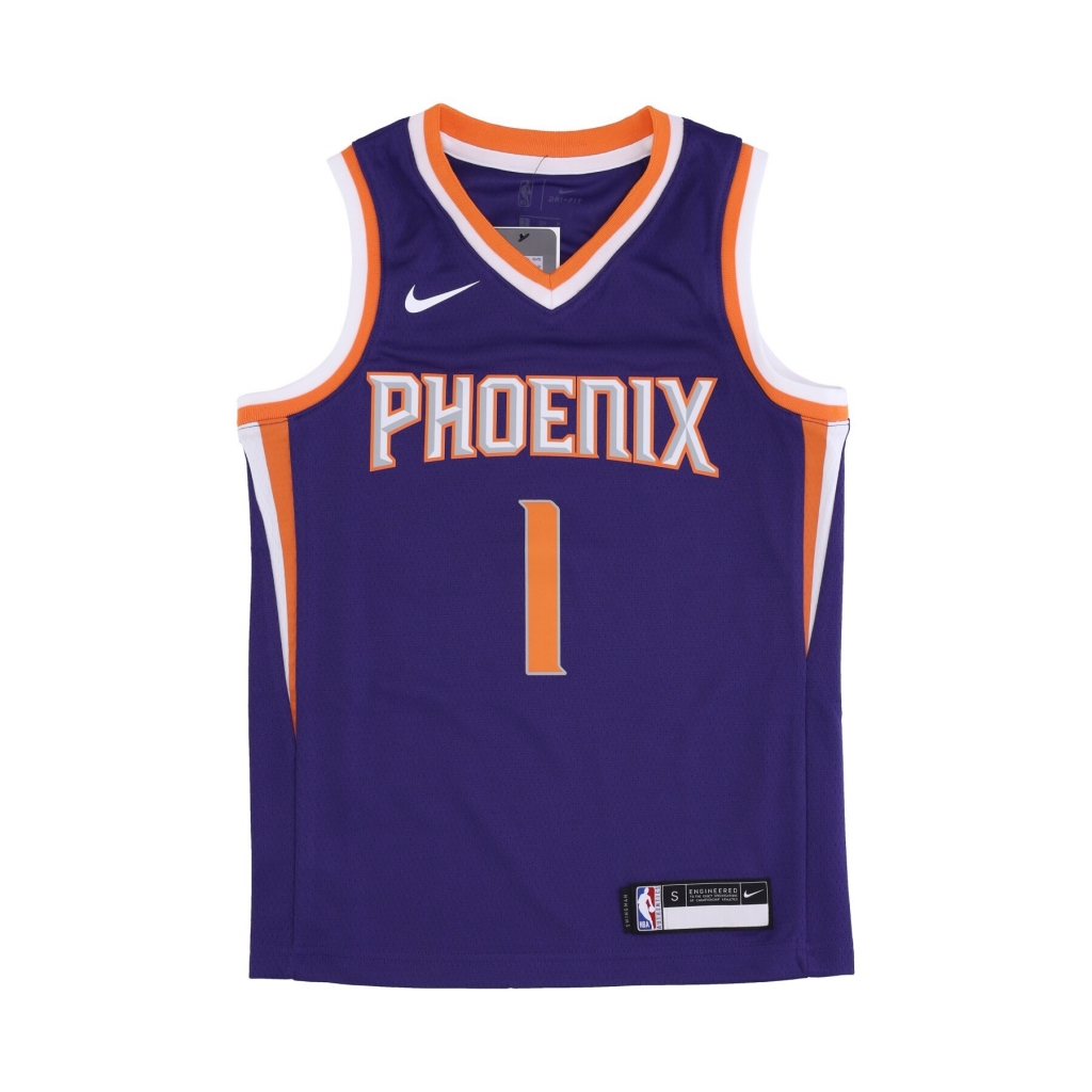 canotta basket ragazzo nba swingman icon jersey no 1 devin booker phosun ORIGINAL TEAM COLORS