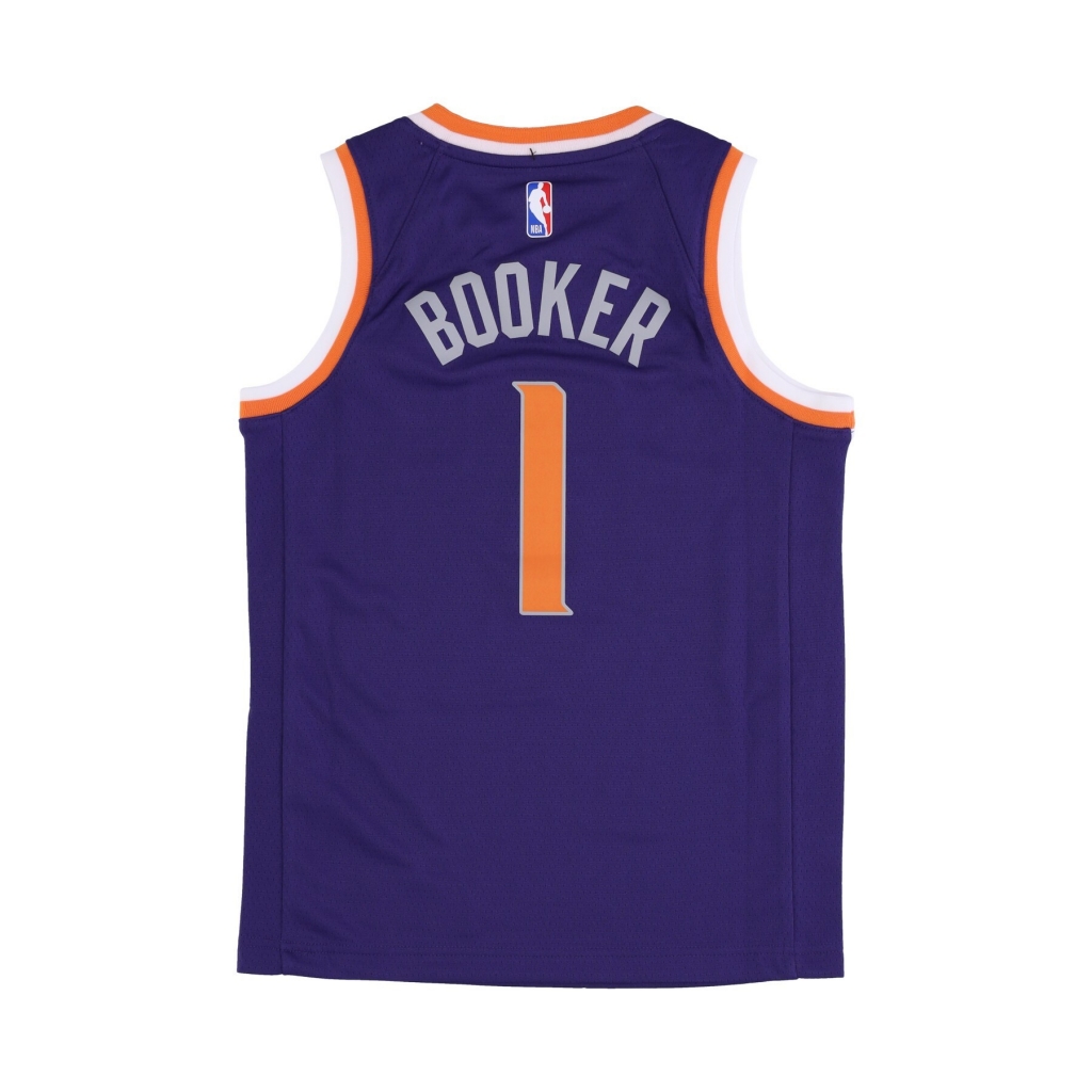 canotta basket ragazzo nba swingman icon jersey no 1 devin booker phosun ORIGINAL TEAM COLORS