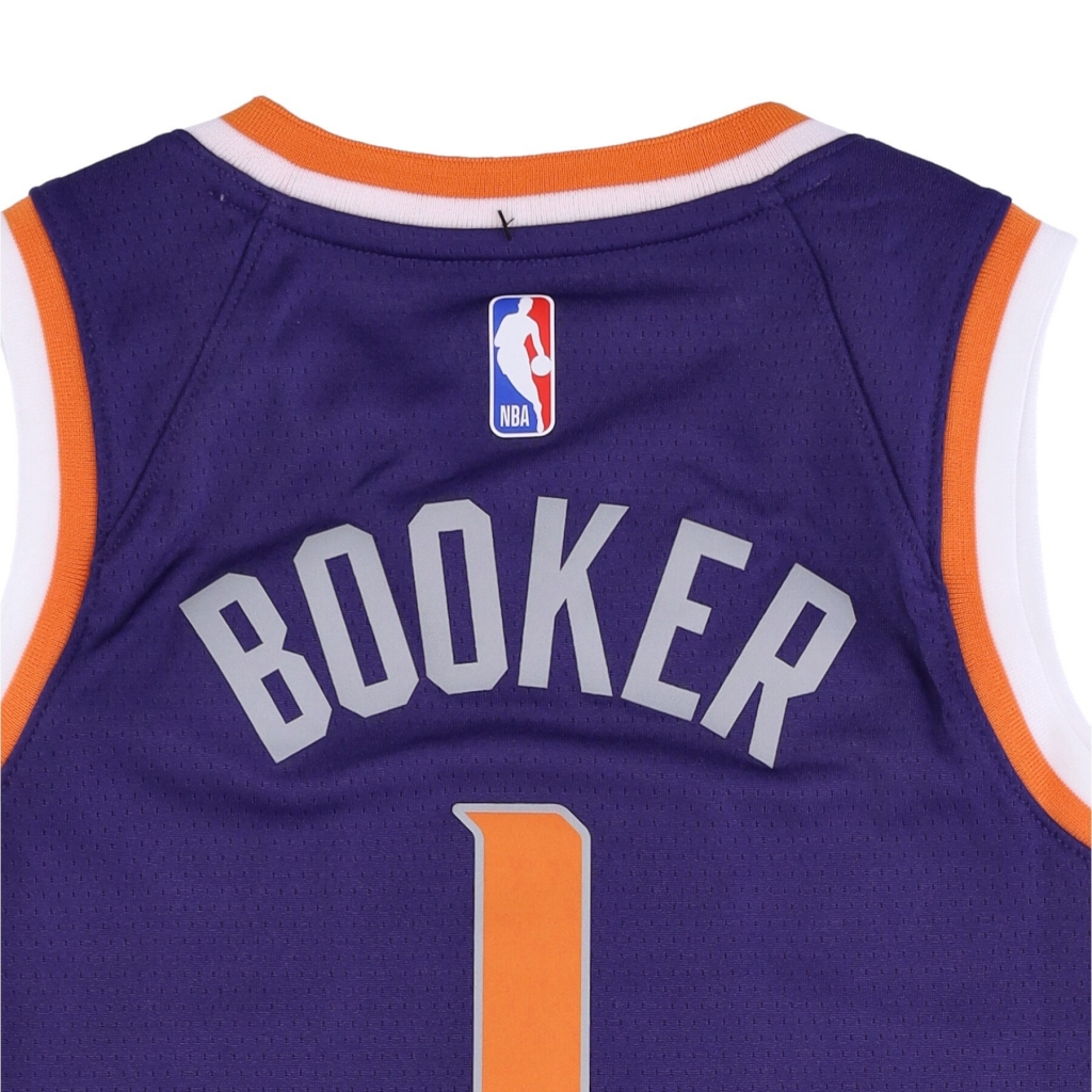 canotta basket ragazzo nba swingman icon jersey no 1 devin booker phosun ORIGINAL TEAM COLORS