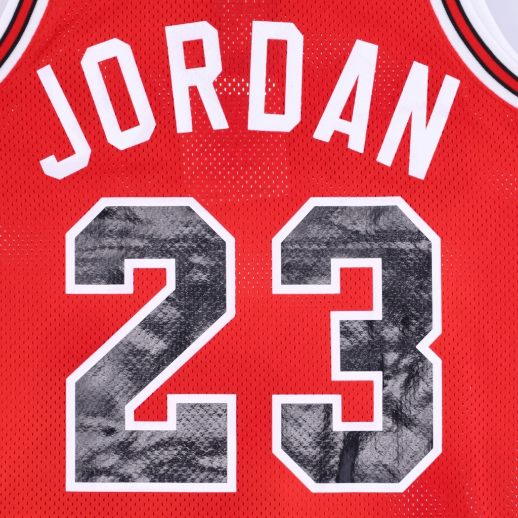 canotta basket uomo nba authentic jersey hardwood classics no 23 michael jordan 1984-85 chibul RED