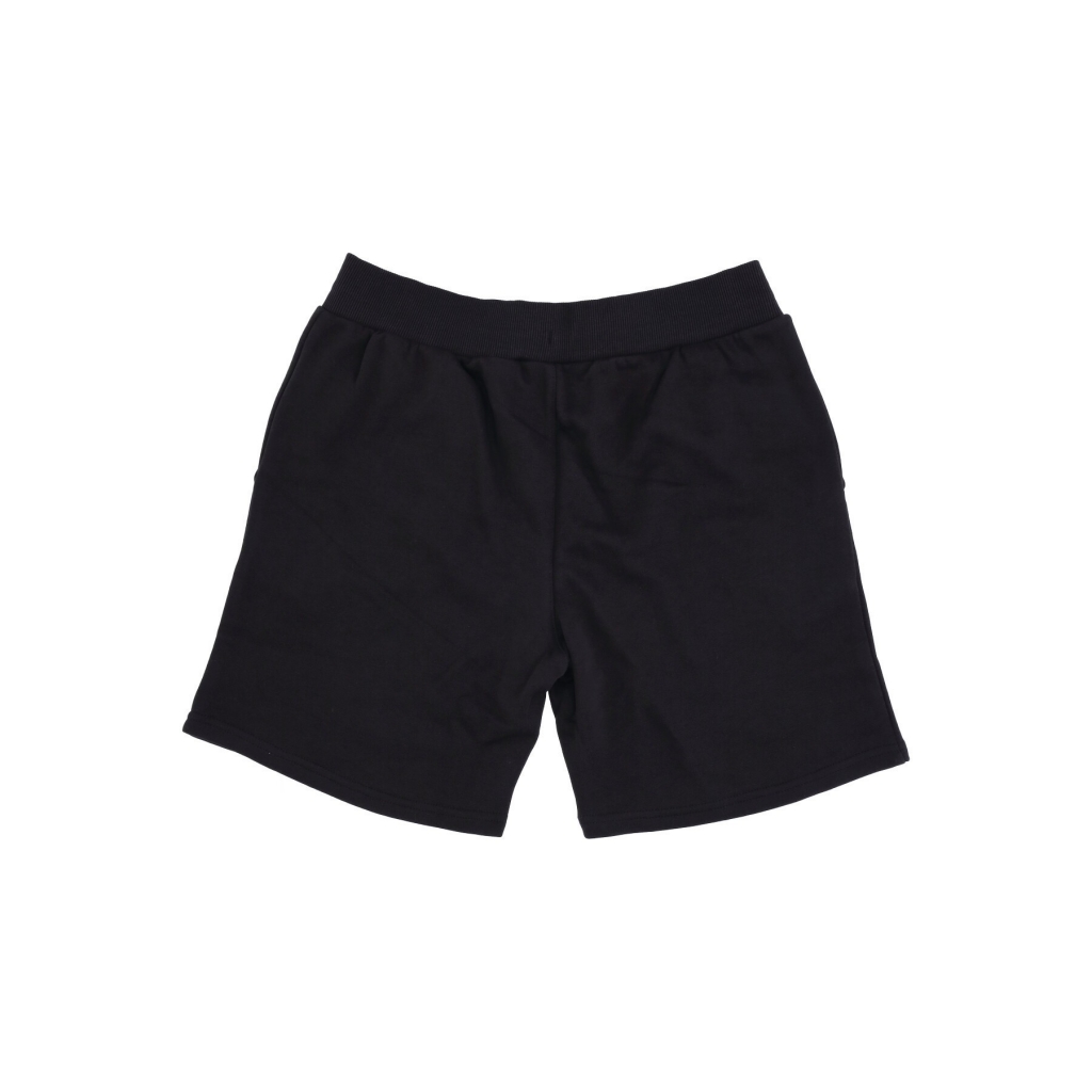 pantalone corto tuta felpato uomo mlb seasonal team short neyyan BLACK/WHITE