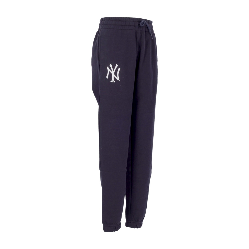 pantalone tuta felpato uomo mlb team logo jogger neyyan NAVY/WHITE