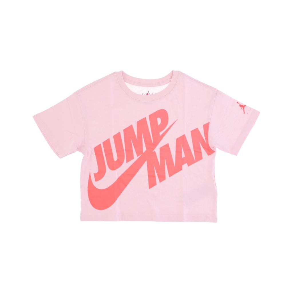 maglietta ragazza jumpman x nike tee ATMOSPHERE PINK