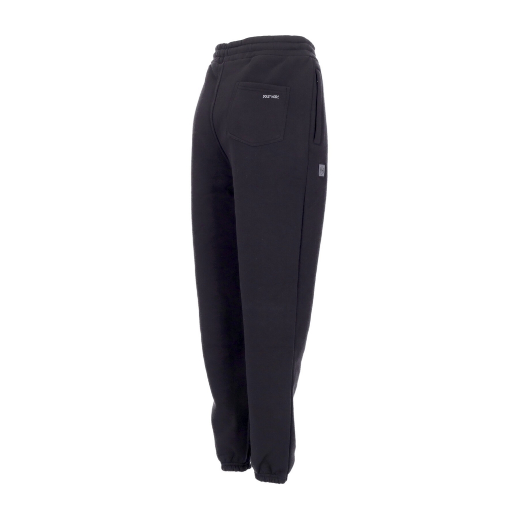 pantalone tuta felpato uomo basic sweatpants BLACK