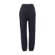 pantalone tuta felpato uomo basic sweatpants BLACK