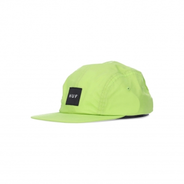 cappellino visiera piatta uomo essentials box logo volley HUF GREEN