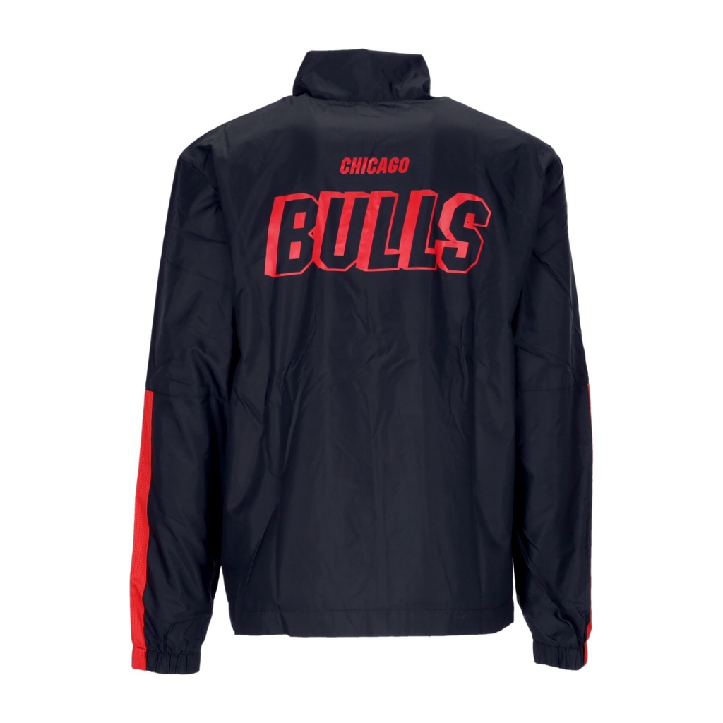 giacca tuta uomo nba tracksuit jacket courtside chibul BLACK/UNIVERSITY RED/UNIVERSITY RED