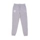 pantalone tuta felpato uomo mlb team logo jogger neyyan HEATHER GREY/WHITE