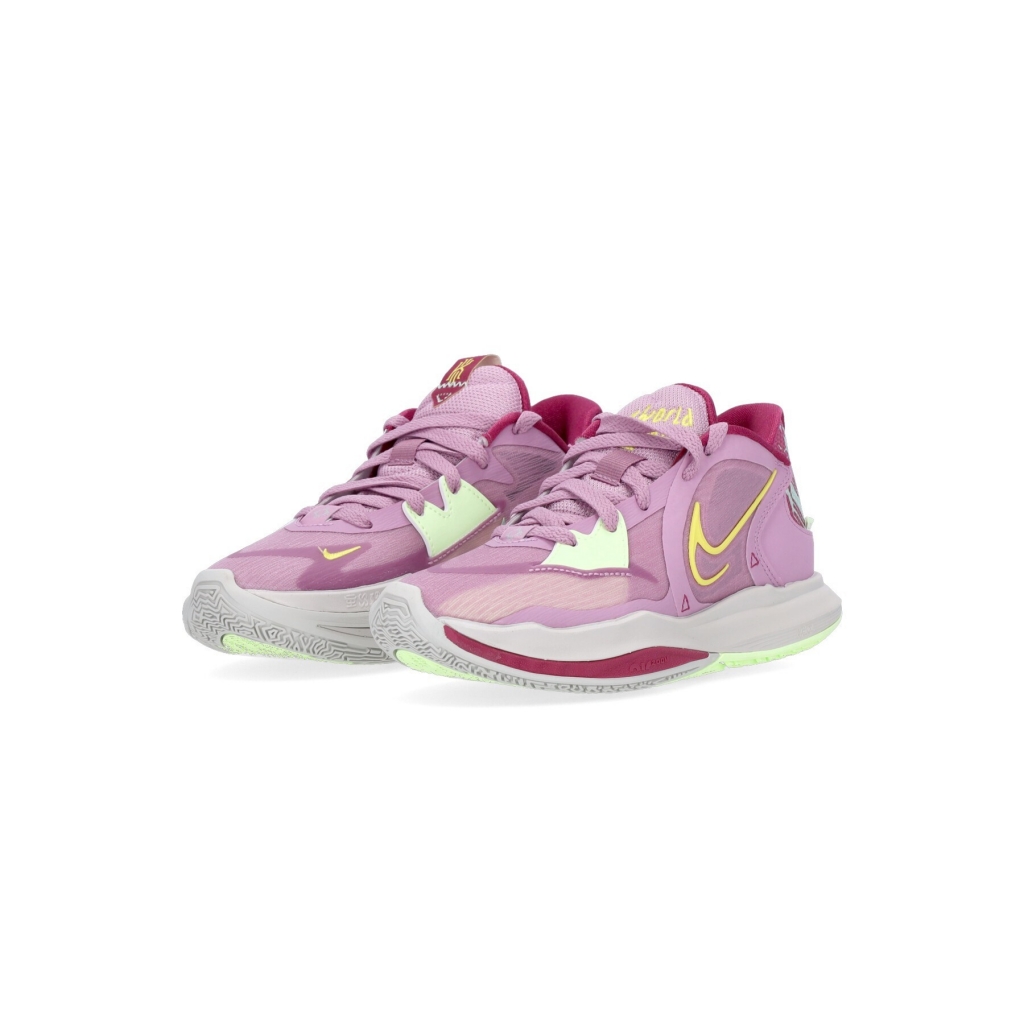 scarpa basket uomo kyrie low 5 ORCHID/YELLOW STRIKE/LIGHT BONE