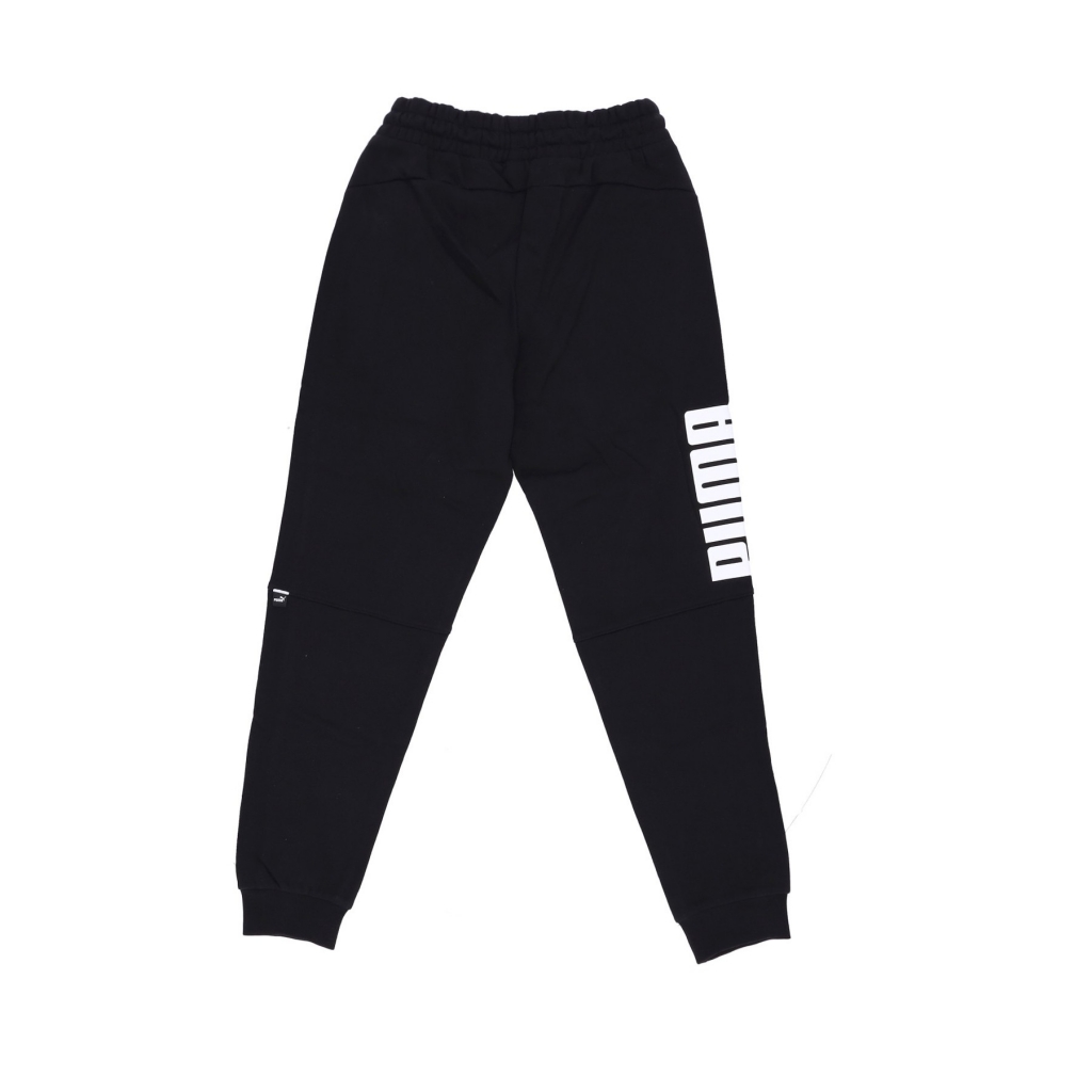 pantalone tuta felpato uomo power sweatpant fl BLACK