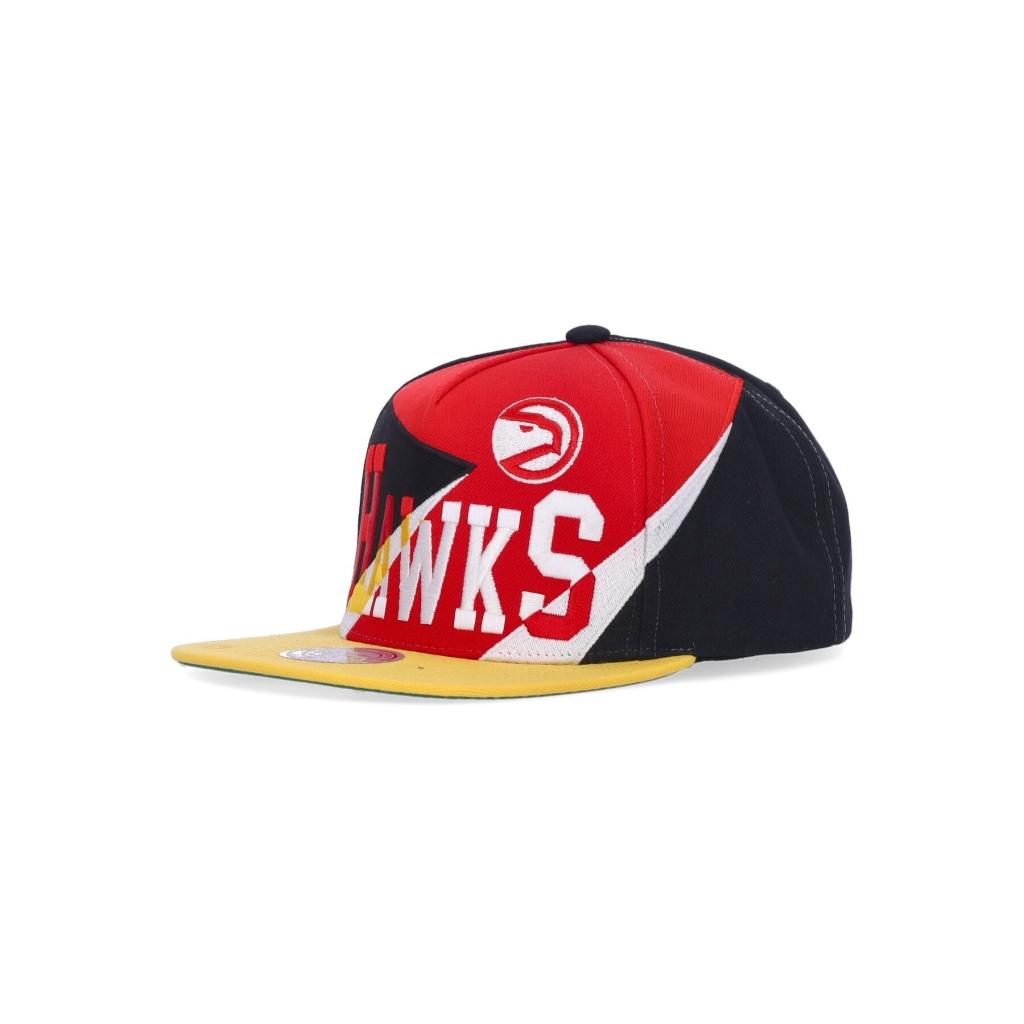 cappellino visiera piatta uomo nba multiply hwc snapback atlhaw ORIGINAL TEAM COLORS