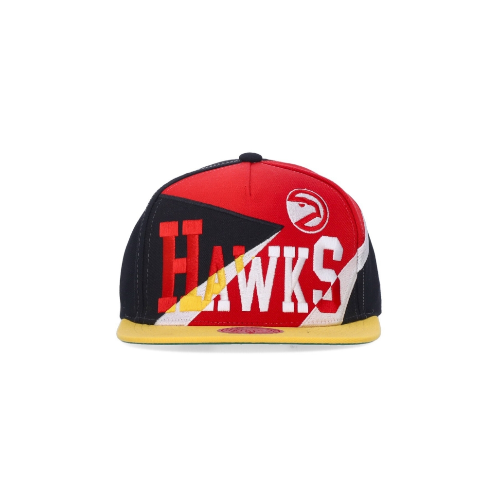 cappellino visiera piatta uomo nba multiply hwc snapback atlhaw ORIGINAL TEAM COLORS