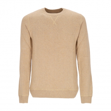 maglione uomo adelma crewneck CAMEL