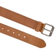 cintura uomo script belt LEATHER HONEY/GOLD