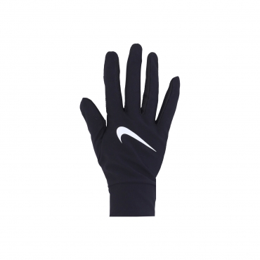 guanti uomo lightweight run glove BLACK/BLACK/SILVER