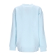 felpa leggera girocollo donna trefoil crew sweat ALMOST BLUE