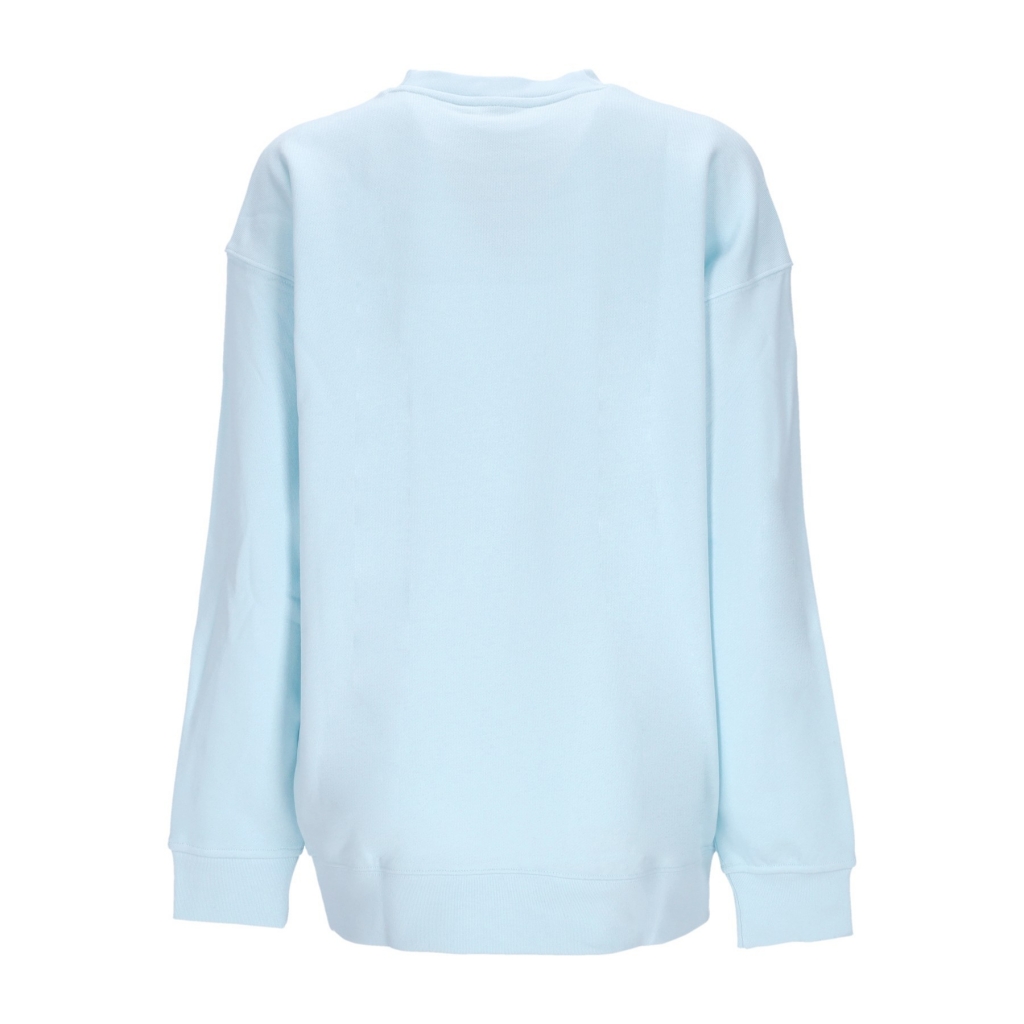 felpa leggera girocollo donna trefoil crew sweat ALMOST BLUE