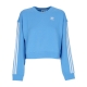 felpa leggera girocollo donna stripes sweatshirt PULSE BLUE