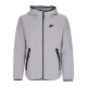 giacca a vento uomo tech woven full-zip lined hooded jacket COBBLESTONE/BLACK