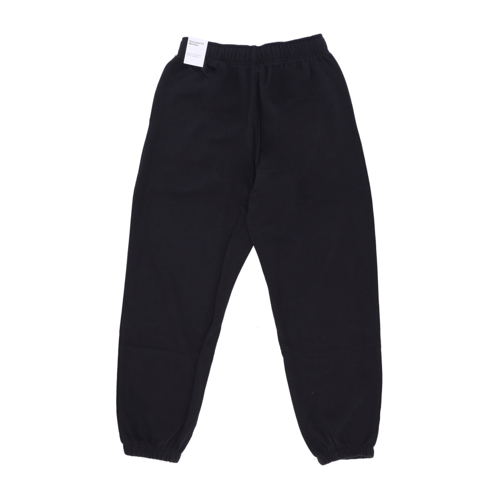 pantalone tuta felpato donna sportswear club fleece mid-rise oversized pant BLACK/WHITE