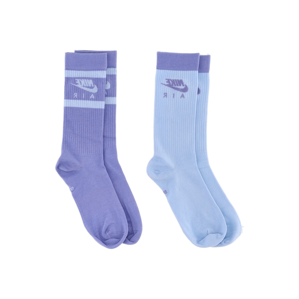 calza media uomo everyday essential crew socks LIGHT BLUE/LILAC