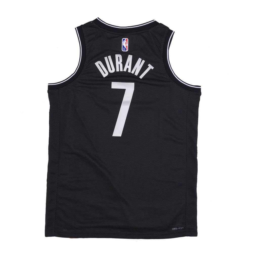 canotta basket uomo nba dri fit swingman jersey no 7 kevin durant bronet BLACK/FLT SILVER