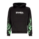 felpa leggera cappuccio uomo lightning hoodie BLACK/GREEN