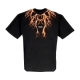 maglietta uomo front lightning tee BLACK/ORANGE