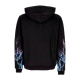 felpa leggera cappuccio zip uomo lightning zip hoodie BLACK/BLUE/PURPLE