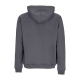 felpa leggera cappuccio uomo lightning hoodie GREY/RED