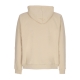 felpa leggera cappuccio uomo lightning hoodie BEIGE/BLACK